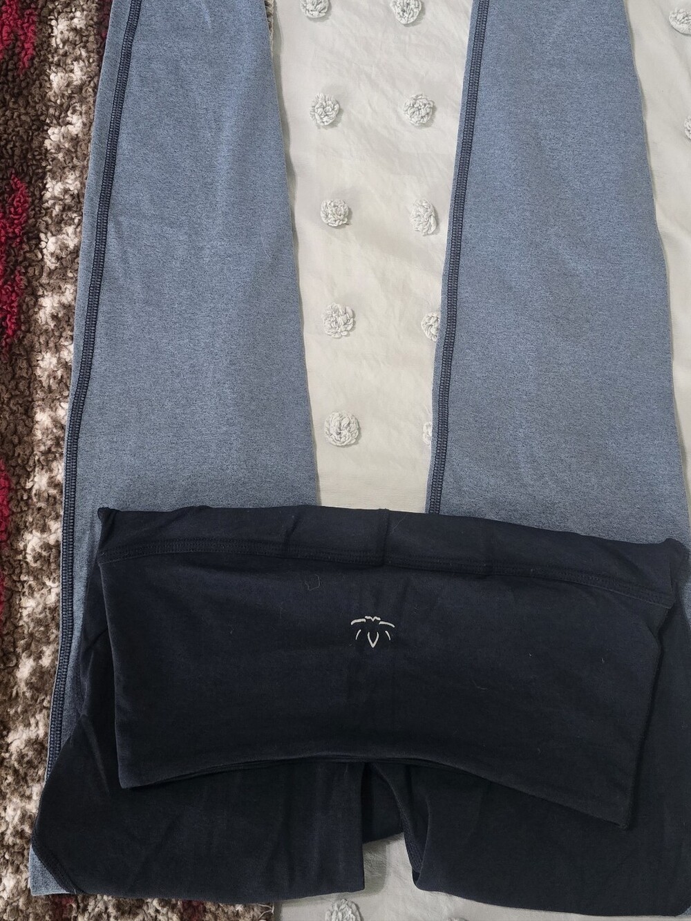 Beyond Yoga Navy Leggings Two Tone